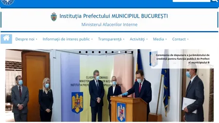 Un site care „vinde” jucării sexuale putea fi accesat de pe pagina de internet a Prefecturii București