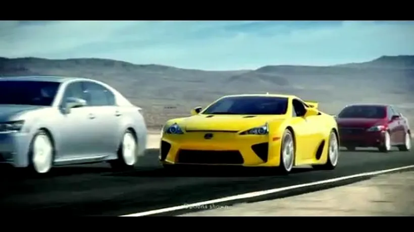  VIDEO: Unleash the LFA - concurs Lexus pe facebook!