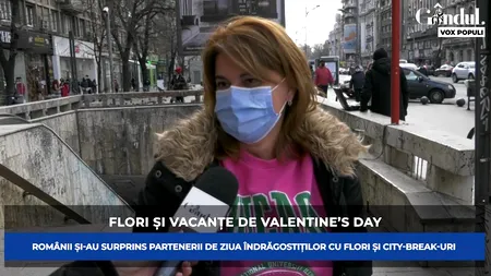 GÂNDUL VOX POPULI. Cum sărbătoresc românii de Valentine's Day și ce cadouri au cumpărat (VIDEO)
