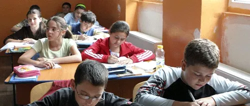 Evaluare națională: elevii dau proba scrisă la Limba română, la finalul clasei a II-a