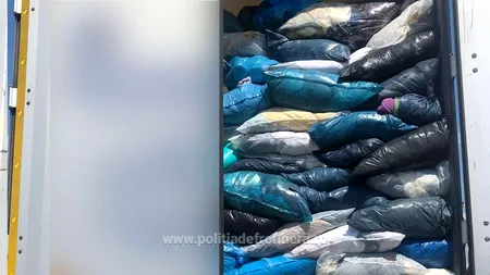 Sute de tone de deșeuri, oprite la intrarea în țară. Ce declarau șoferii despre produsele transportate