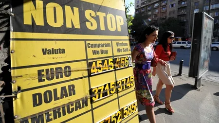 Leul a trecut pe apreciere la scurt timp după decizia CC, deși inițial s-a depreciat ușor UPDATE Cursul a coborât până la 4,4750 lei/euro