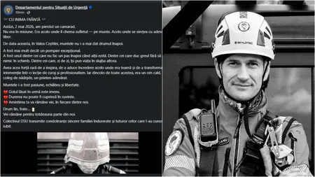 Cine era schiorul care a murit în avalanșa din Masivul Bucegi. Mesajul emoționant al DSU: 