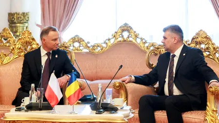 Premierul Marcel Ciolacu a discutat cu președintele Poloniei, Andrzej Duda, la summitul I3M. Ciolacu: Ne dorim să dezvoltăm această cooperare