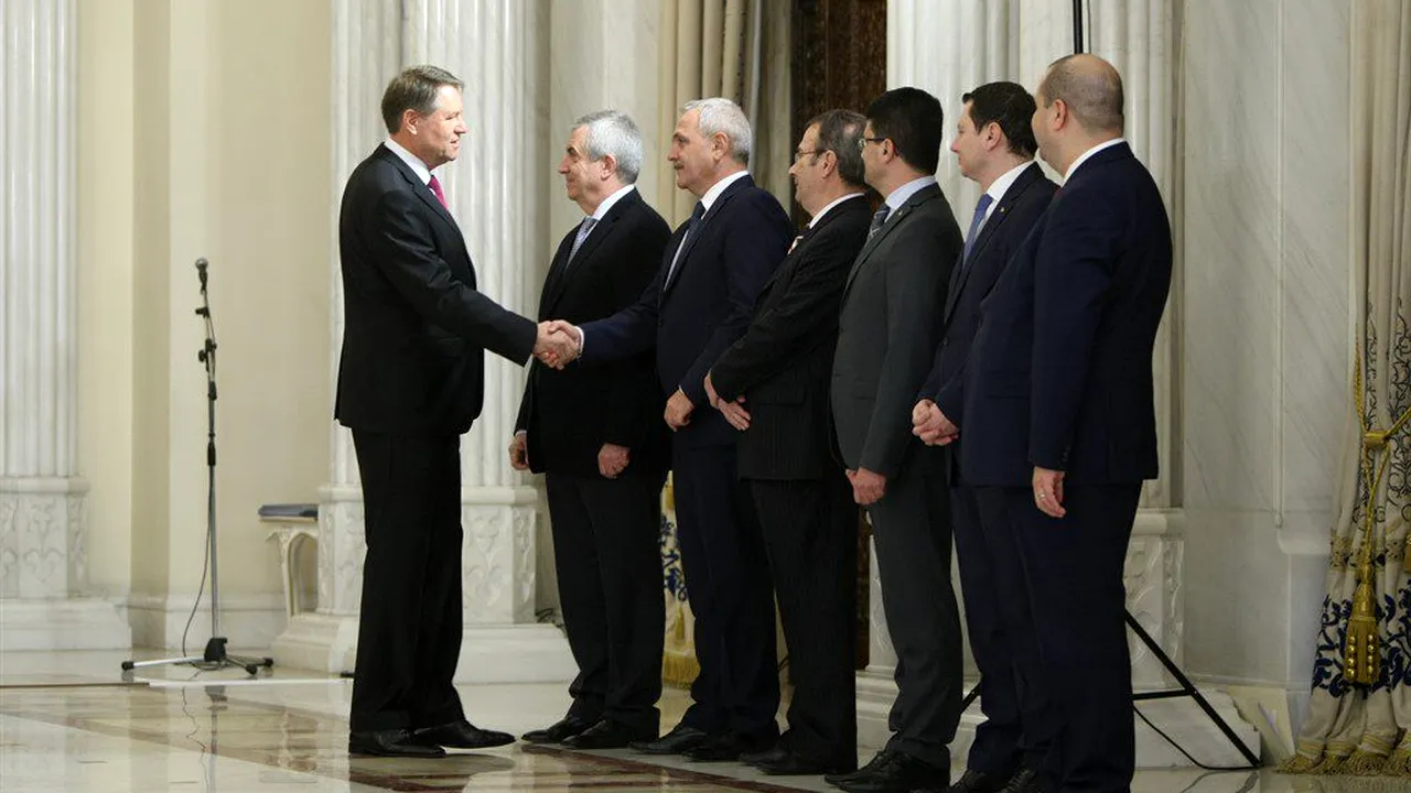 Prima reacție a lui Dragnea după ironiile lui Iohannis de la învestirea noului Guvern