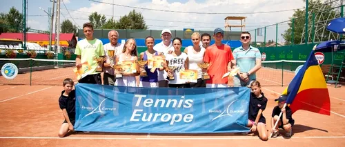 România triumfă la turneul internațional de tenis pentru juniori Argeș Cup
