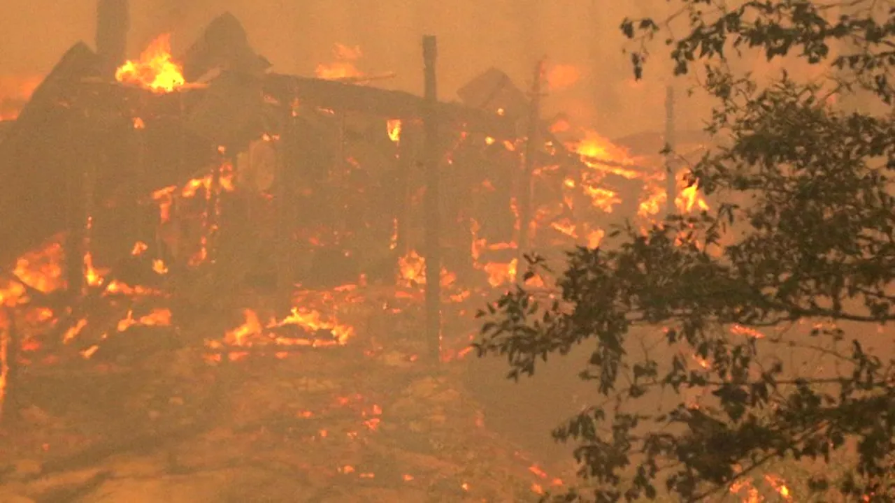 Incendiul din California se apropie de rezervorul de apă din San Francisco