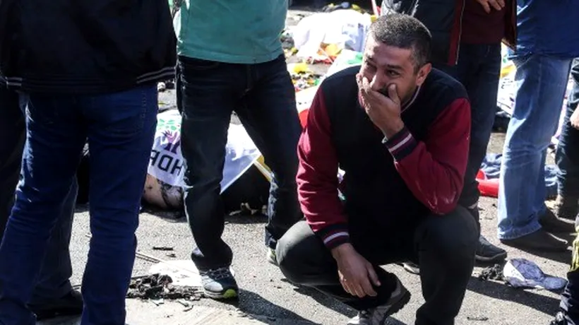 Premierul Turciei: Dublul atentat de la Ankara, comis cel mai probabil de doi kamikaze