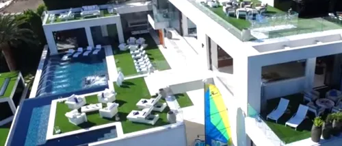 VIDEO impresionant. Aceasta este cea mai scumpă casă din SUA. Costă 250 de milioane de dolari și vine la pachet cu 12 mașini de colecție