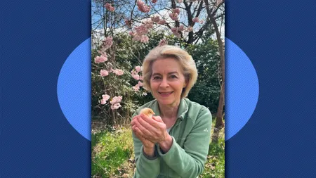 Șefa Comisiei Europene s-a filmat de Paște cu un pui de găină în mână. Ce mesaj a transmis Ursula von der Leyen europenilor