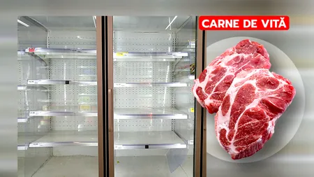 EXCLUSIV | Carnea de vită a dispărut din multe galantare. Crescătorii de bovine avertizează: ”Siguranța alimentară a românilor este în pericol”