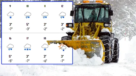 Urmează o noapte RECE în toată țara. Minimele vor ajunge până la minus 15 grade în depresiuni