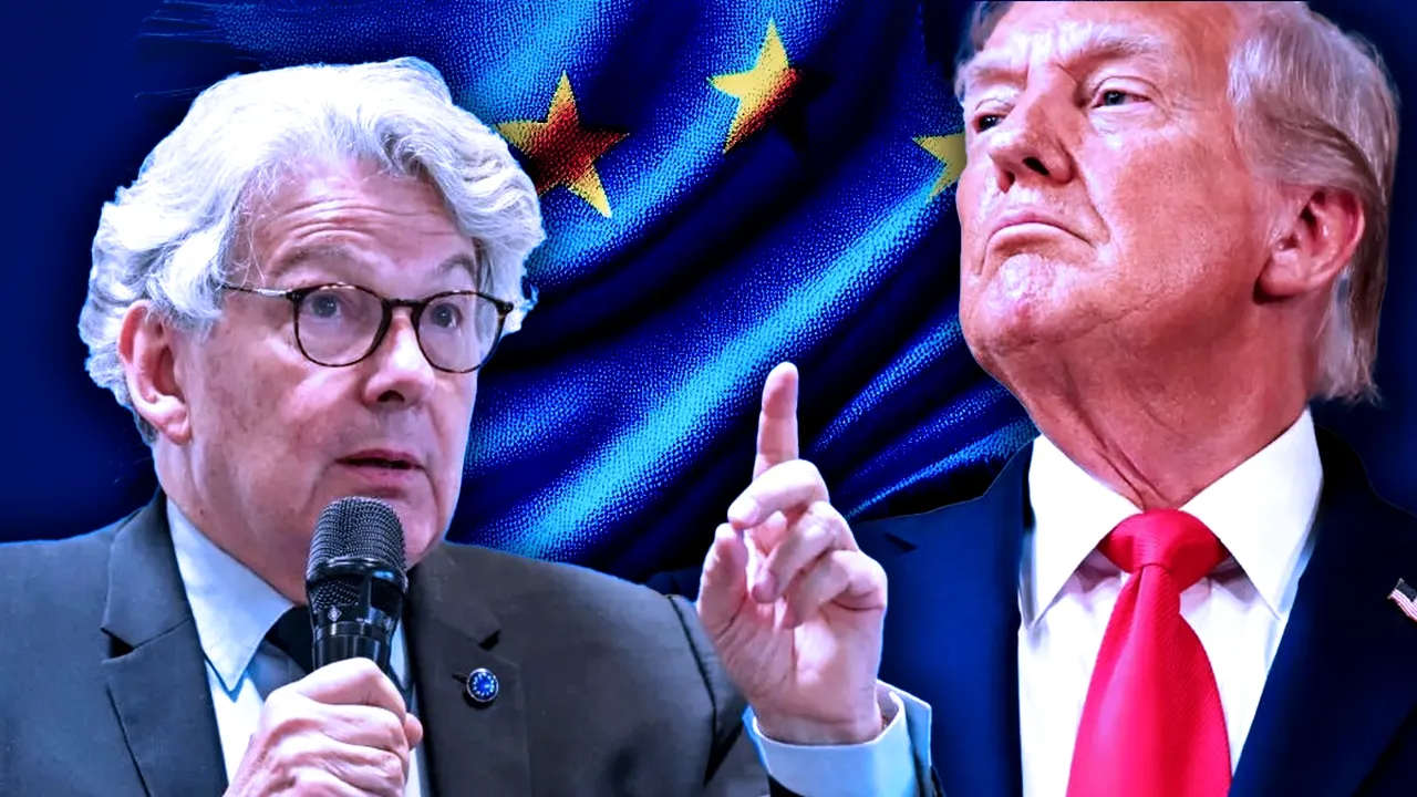 SUA răspund dur Uniunii Europene: fostul comisar Thierry Breton și alți patru lideri, interziși în America