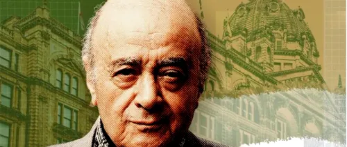 Mohamed Al Fayed, fost proprietar al Harrods, acuzat că a VIOLAT cinci femei şi că a abuzat sexual cel puţin alte 15