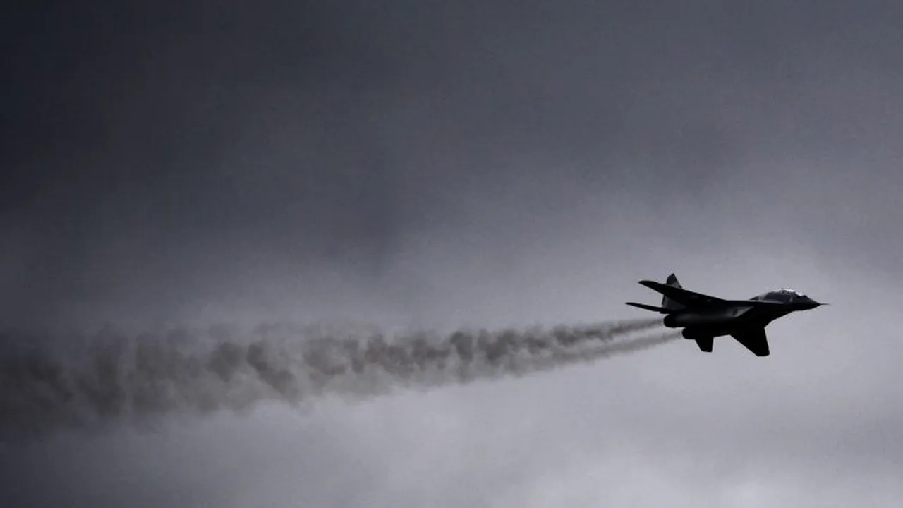 Un avion de tip MiG-29 s-a PRĂBUȘIT în Bulgaria
