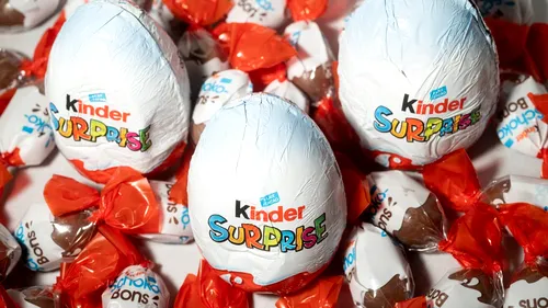 Alertă alimentară în Europa. Ciocolată Kinder retrasă de la rafturi în mai multe țări după zeci de cazuri de salmonella
