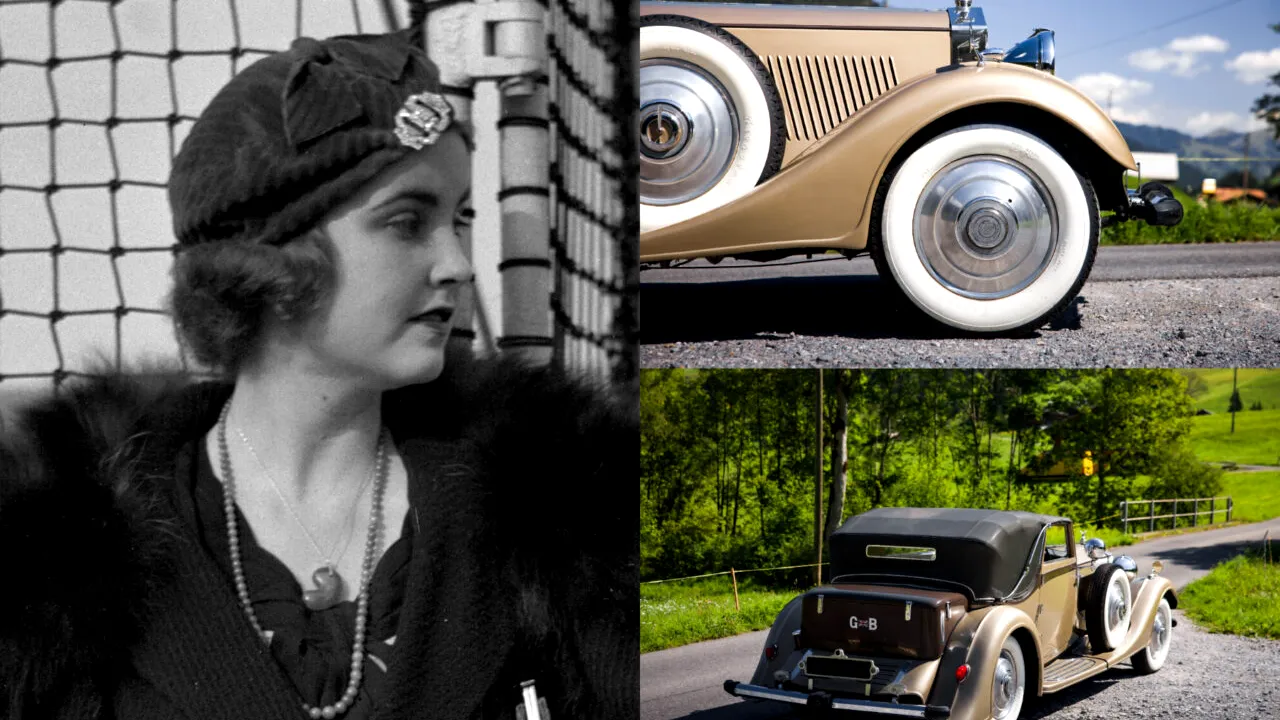În 1933, miliardara Barbara Hutton a comandat un Rolls-Royce pentru soțul ei, un prinț georgian. Acesta a murit la volanul limuzinei, dar mașina a „supraviețuit” accidentului, a traversat Atlanticul și a fost vândută cu 166.750 de lire sterline în 2026