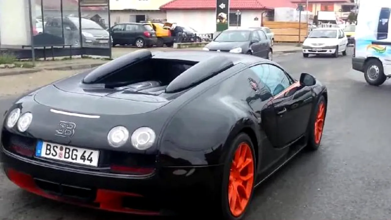 Tânăr, cu bani, vând BUGATTI VEYRON. Cine îl cumpără