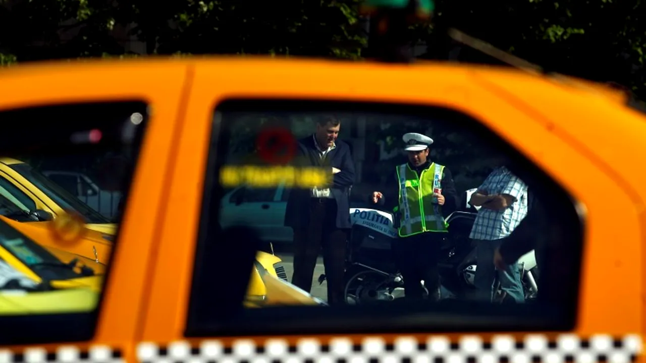 Aproape 50 de taximetriști, sancționați în urma controalelor de la Aeroportul Otopeni