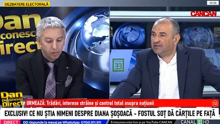 Silvestru Șoșoacă, despre infidelitatea Dianei: „Știu tot ce se întâmplă când trebuie să știu