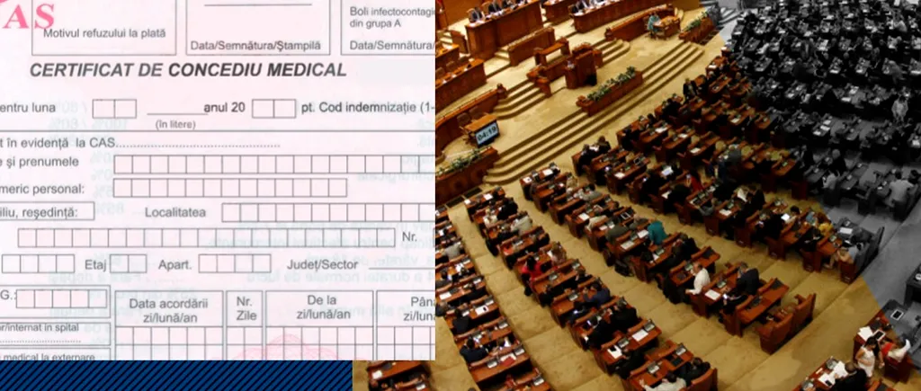 Eliminarea taxării cu 10% a concediilor medicale intră la dezbatere în Camera Deputaților, pe 12 martie