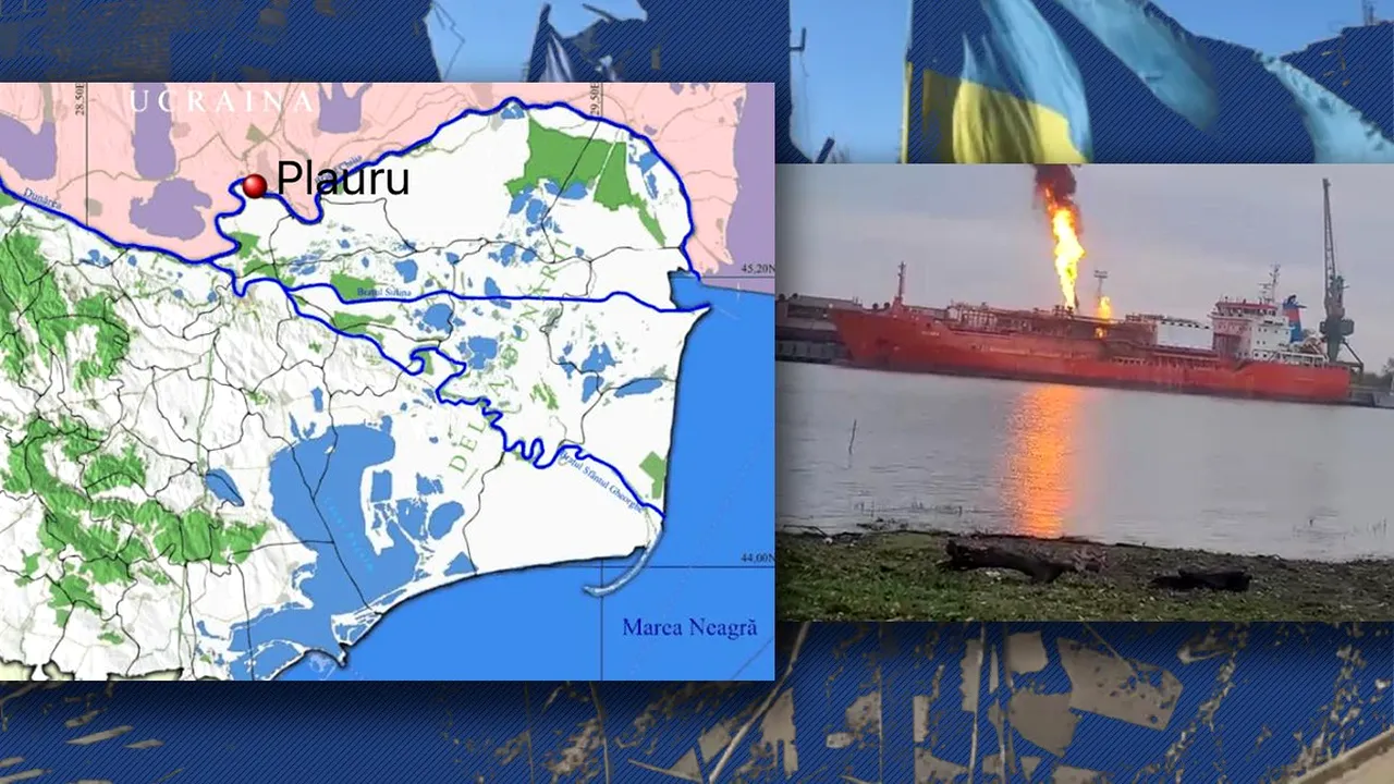 Ruşii au bombardat iar infrastructura ucraineană de la graniţele cu România. La Plauru au căzut fragmente de dronă. Două avioane F-16 au decolat de la Fetești