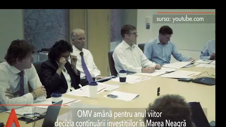 OMV amână CONTINUAREA investițiilor în Marea Neagră: Guvernul român a avut nevoie de PREA MULT TIMP pentru legea OFFSHORE