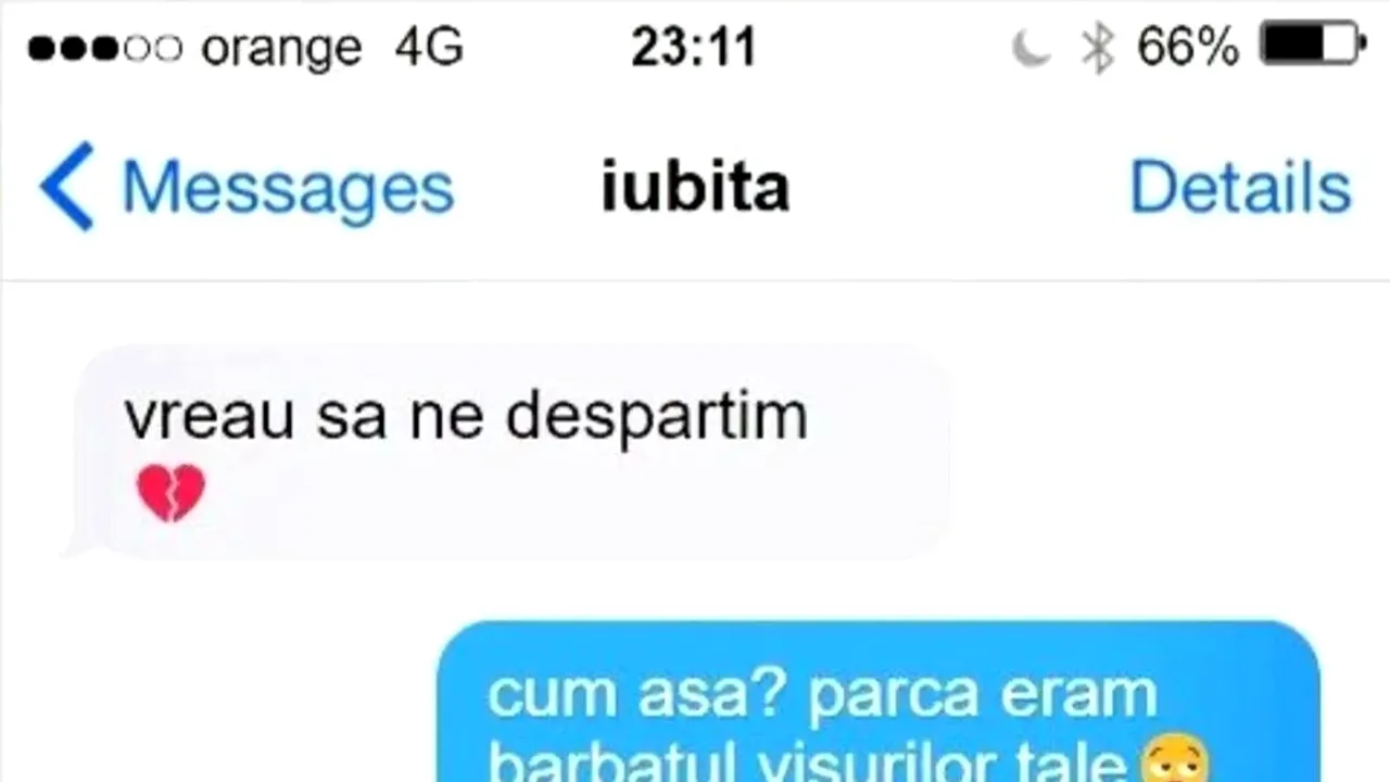 BANCUL ZILEI | „Vreau să ne despărțim!”
