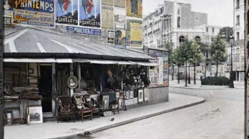 GALERIE FOTO. Parisul de altădată, suprins în fotografii vechi de peste un secol
