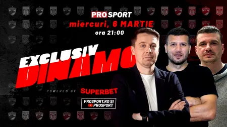 EXCLUSIV DINAMO, miercuri, de la ora 21:00. Prefațăm întâlnirea de impact a „câinilor” cu Mircea Rednic cu doi invitați care au lucrat cu „Puriul”