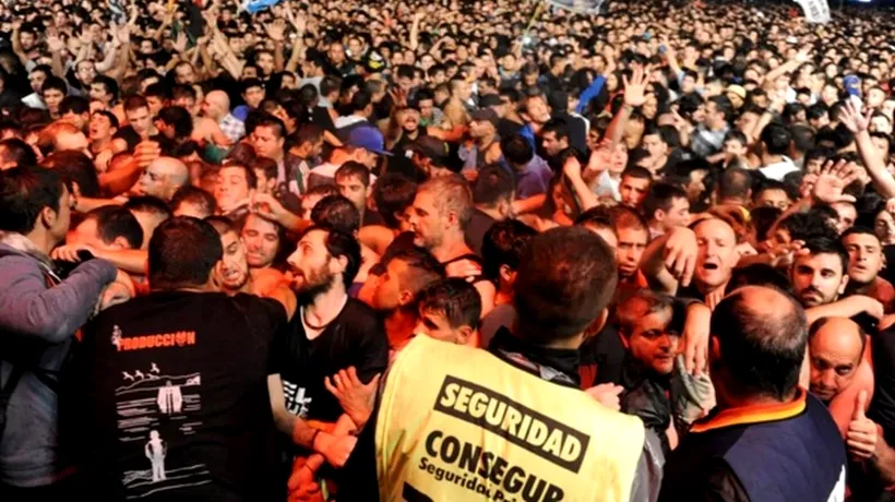 2 morți și 12 răniți, în urma unei busculade la un concert din Argentina