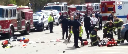 Imagini de coșmar în SUA, după ce un SUV a intrat în mulțime la un târg auto: trei oameni au murit iar zece sunt răniți