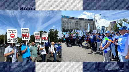 Capitala, sub blocadă. Mii de oameni au protestat astăzi în București. Care este rezultatul negocierilor