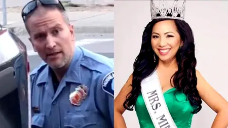 CAZUL GEORGE FLOYD. Polițistul „criminal”, părăsit de „Miss Minnesota” ! Femeia este alături de familia bărbatului de culoare agresat de Derek Chauvin