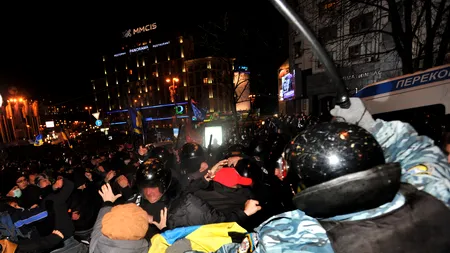 Legile care înăspresc sancțiunile aplicabile manifestanților din Ucraina au intrat în vigoare