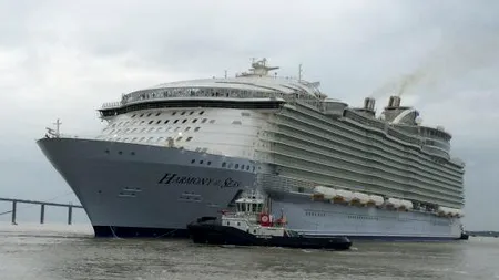 A costat peste 1 miliard de euro și este cea mai mare navă de croazieră din lume. Imagini impresionante