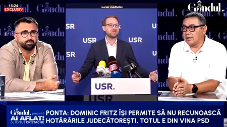 Ponta îl desființează pe Dominic Fritz: Așa un populism grețos n-am auzit la niciun politician român