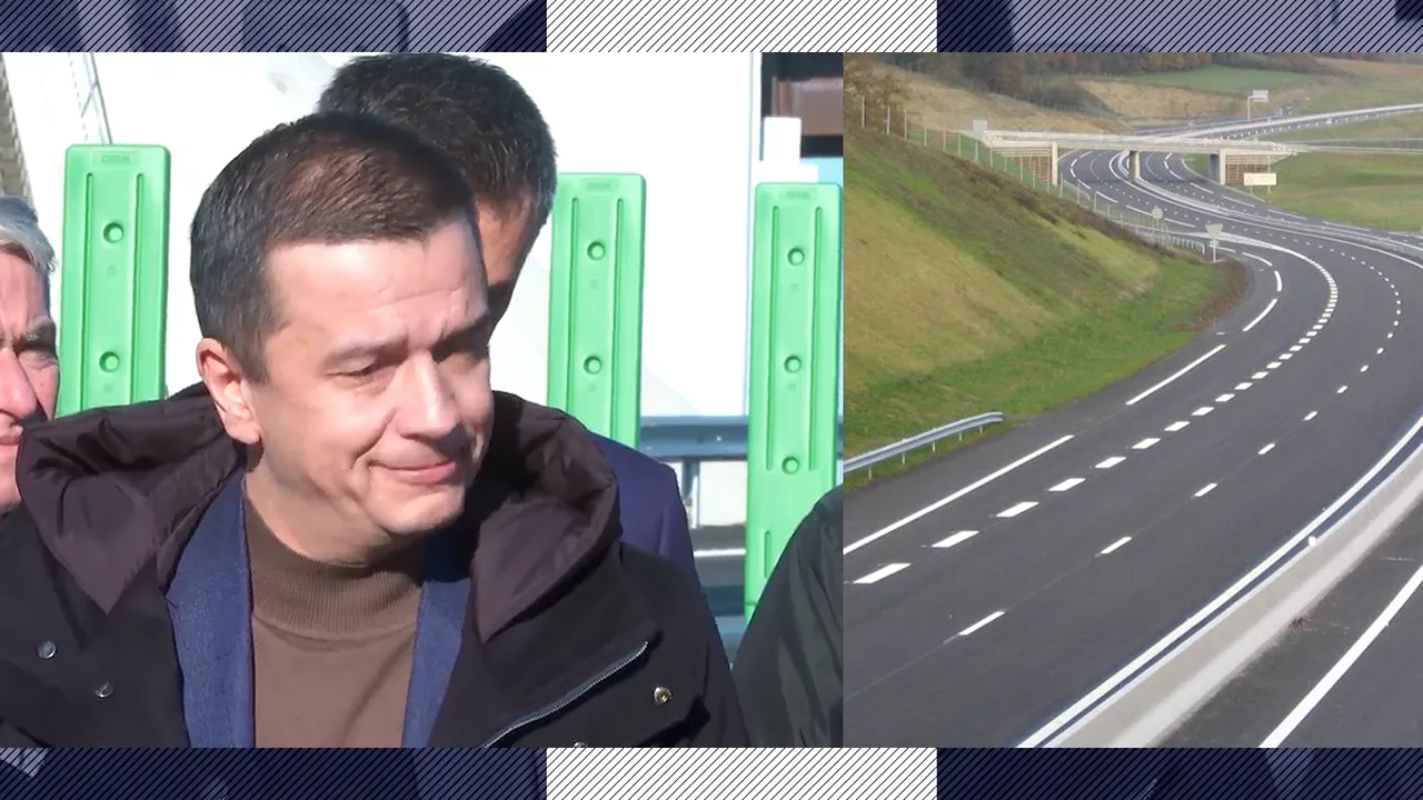 VIDEO Grindeanu, planuri mărețe în infrastructură: „Săptămâna viitoare vom da în circulație peste 20km de autostradă în partea de sud a Bucureștiului”