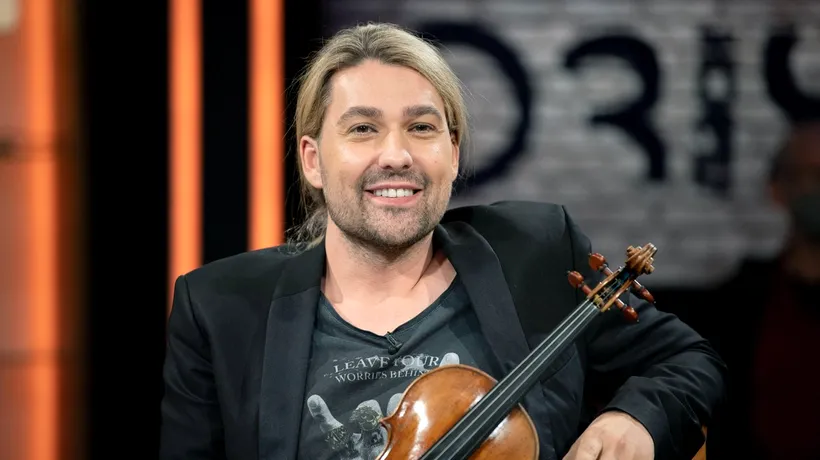 Celebrul violonist David Garrett va concerta în august la București, la Arenele Romane