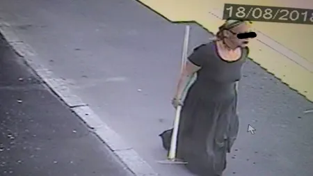 EXCLUSIV | “Doamna cu sapa” care terorizează locuitorii unui bloc din Lugoj. „Când am deschis, am văzut că e vecina, care m-a lovit cu pumnul peste ureche” | VIDEO