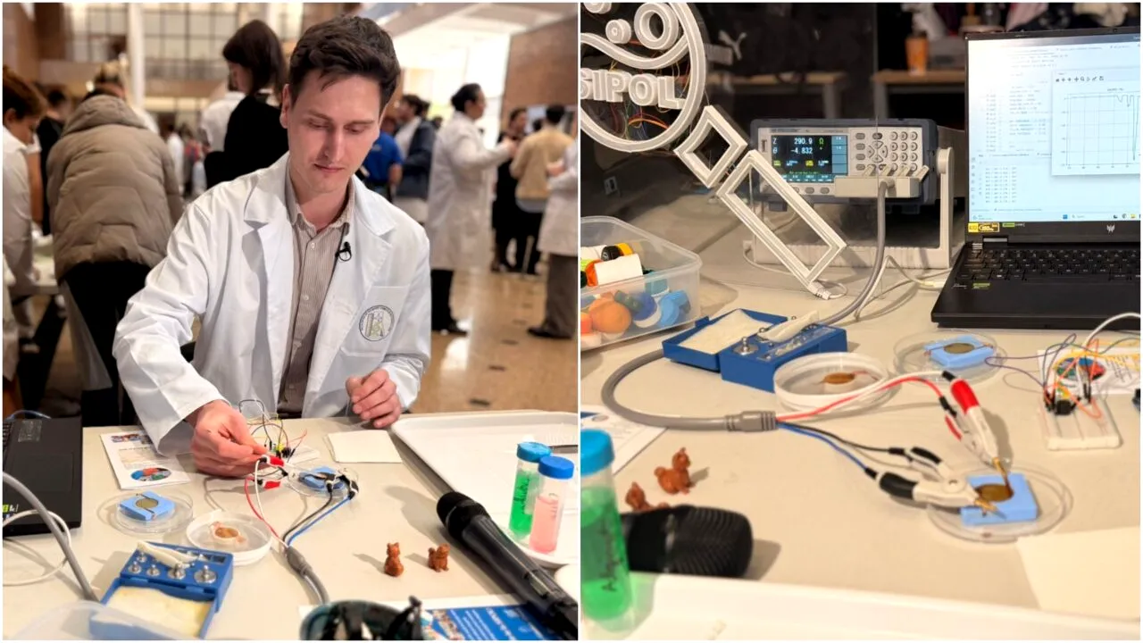 Cercetătorii români dezvoltă „pielea artificială” care transformă atingerea în semnal electric. Miza: proteze care redau senzații