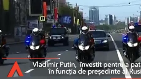 Putin, învestit pentru a patra oară în funcția de președinte al Rusiei