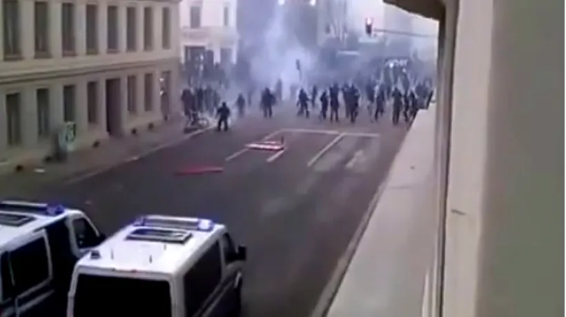 Lupte de stradă în Leipzig: 69 de polițiști răniți