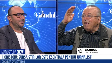VIDEO Ion Cristoiu: „Niciodată o sursă de opoziție, nu e sursă credibilă. Eu nu pot să iau declarația de acolo pentru că e dușmanul lui Putin”