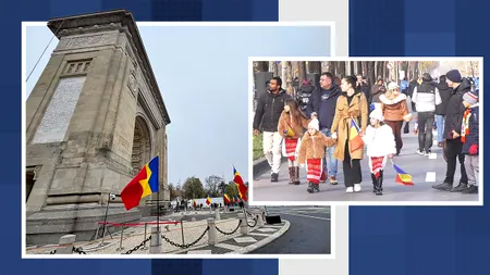 Zeci de mii de oameni, din toate colțurile țării, au participat la parada de Ziua Națională a României de la Arcul de Triumf. 