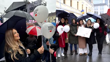 Soția lui Simion, la Marșul pentru Viață, organizat la Cluj: „Cred în valoarea fiecărei vieți!”/P