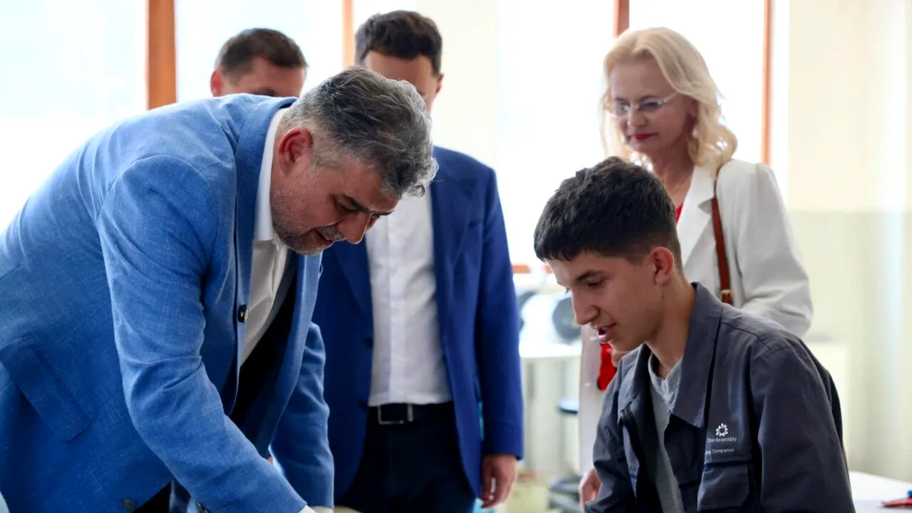Marcel CIOLACU promovează învățământul DUAL/A vizitat cel mai mare CAMPUS din țară