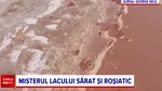 Misterul lacului sărat și roșiatic de la Movila Miresii, din Brăila. Cum explică specialiștii acest fenomen
