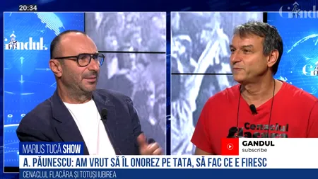 VIDEO | Andrei Păunescu, despre respingerea organizării „Cenaclului Flacăra” din partea IICCMER: „Îi suspectez de prostie, sau ignoranță, sau răutate, sau toate la un loc. Eu am vrut să-l onorez pe tata, să fac ce e firesc”