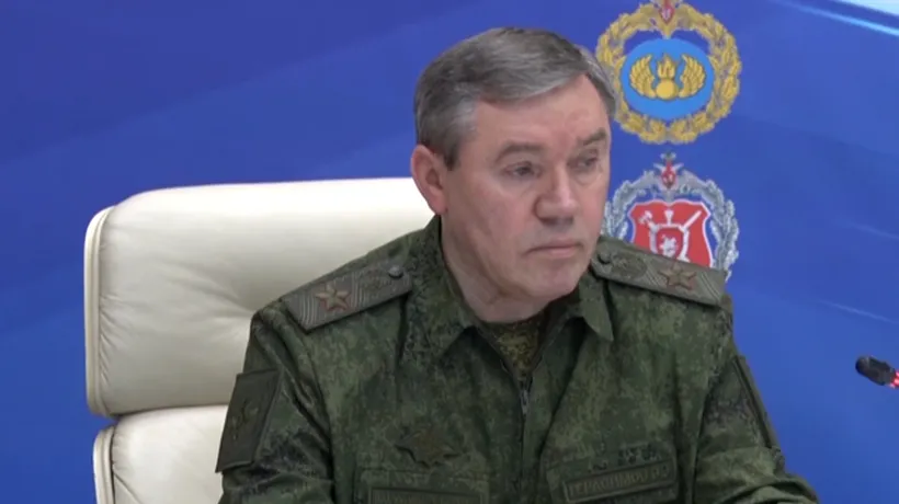 Valeri Gerasimov ține ședințe operative și trasează directive. Este prima apariție a lui Gerasimov, după zvonurile privind înlăturarea sa